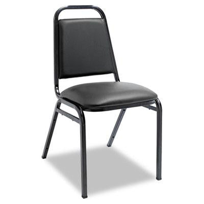 Alera&reg; Padded Steel Stacking Chair