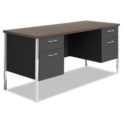 Alera&reg; Double Pedestal Steel Credenza