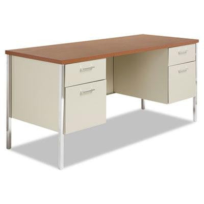 Alera&reg; Double Pedestal Steel Credenza