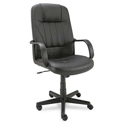 Alera&reg; Sparis Executive High-Back Swivel-Tilt Leather Chair