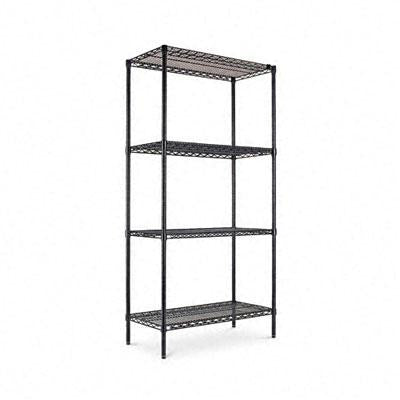 Alera&reg; Industrial Heavy-Duty Wire Shelving Starter Kit