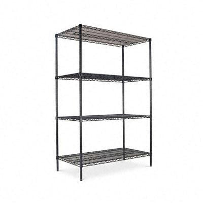 Alera&reg; Industrial Heavy-Duty Wire Shelving Starter Kit