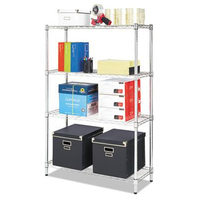 Alera&reg; Light-Duty Residential Wire Shelving Kit