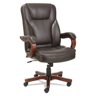 Alera&reg; Transitional Series Executive Wood Chair