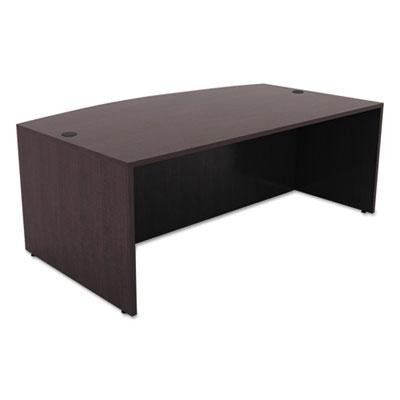 Alera&reg; Valencia&trade; Series Bow Front Desk Shell