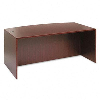 Alera&reg; Valencia&trade; Series Bow Front Desk Shell