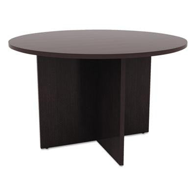 Alera&reg; Valencia&trade; Series Round Conference Tables with Straight Leg Base