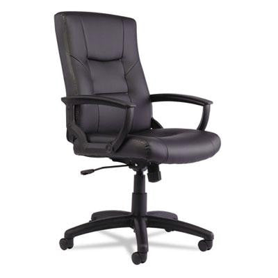 Alera&reg; YR Series Executive High-Back Swivel-Tilt Leather Chair