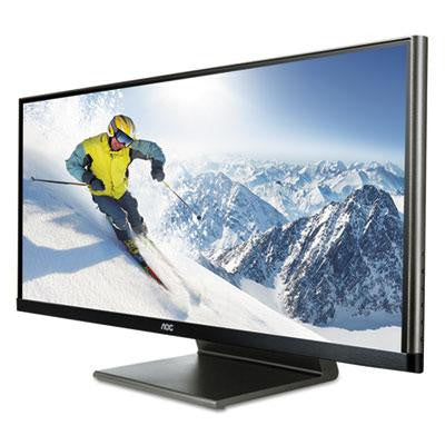 AOC LCD Monitor with Screen-Splitter