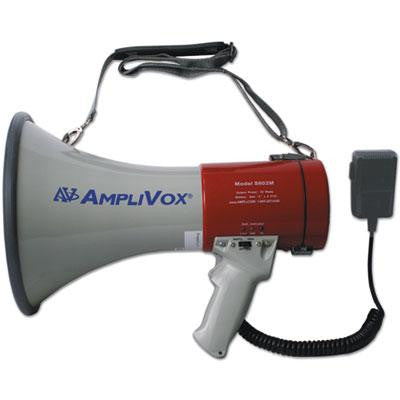 AmpliVox&reg; MityMeg&reg; Piezo Dynamic Megaphone