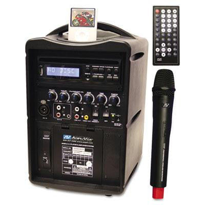 AmpliVox&reg; Rechargeable Wireless PA System