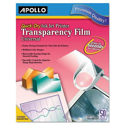 Apollo&reg; Inkjet Printer Transparency Film