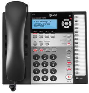 AT&T&reg; Corded Four-Line Expandable Business Phone System