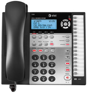 AT&T&reg; Corded Four-Line Expandable Business Phone System