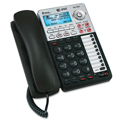 AT&T&reg; ML17939 Two-Line Speakerphone with Caller ID and Digital Answering System