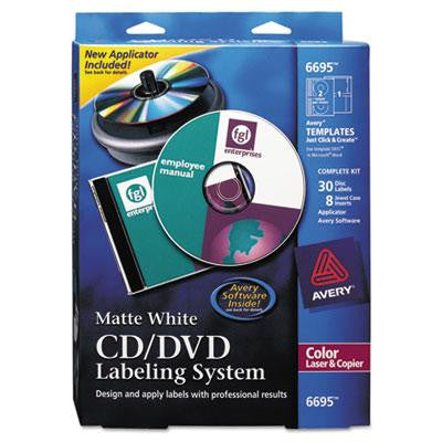 Avery&reg; CD-DVD Design Labeling Kits