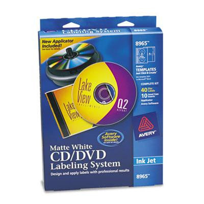 Avery&reg; CD-DVD Design Labeling Kits