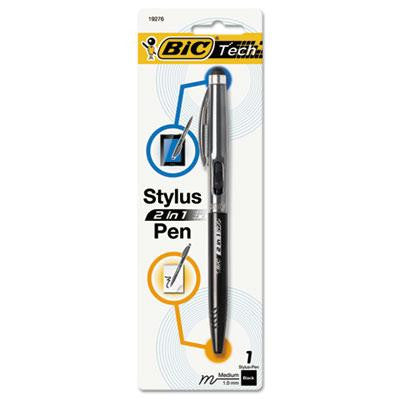 BIC&reg; Tech 2 in 1 Stylus Pen