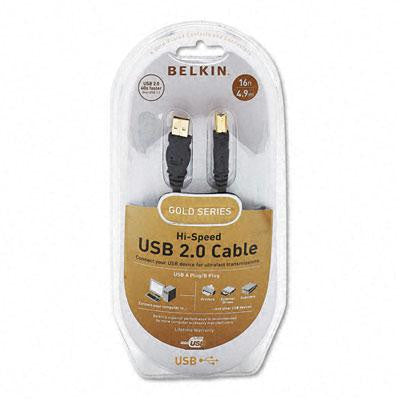 Belkin&reg; Hi-Speed USB Gold Series Cable