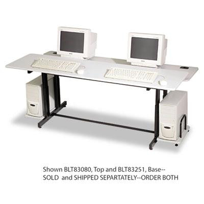 BALT&reg; Split-Level Computer Training Table, 72 x 36