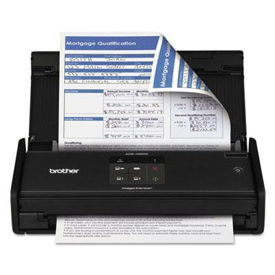 Brother ADS1000W Wireless Compact Color Desktop Scanner