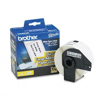 Brother Pre-Sized Die-Cut Label Rolls