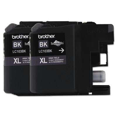 Brother LC103BK, LC103C, LC103M, LC103Y, LC1032PKS, LC1033PKS Ink