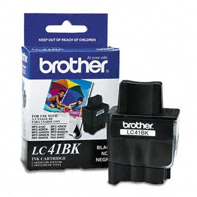 Brother LC41BK, TLC41C, LC41HYBK, LC41Y, LC41Y Inkjet Cartridge