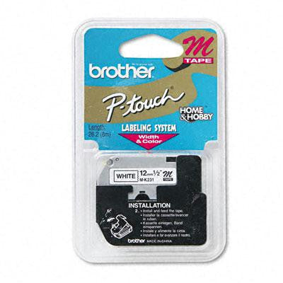 Brother P-Touch&reg; M Series Standard Adhesive Labeling Tape