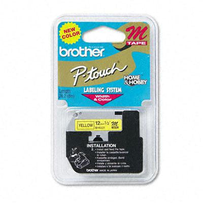 Brother P-Touch&reg; M Series Standard Adhesive Labeling Tape