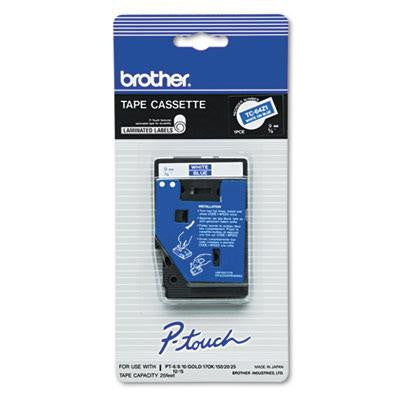 Brother P-Touch&reg; TC Series Standard Adhesive Laminated Labeling Tape