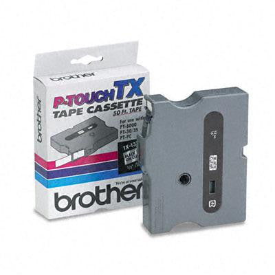 Brother P-Touch&reg; TX Series Standard Adhesive Laminated Labeling Tape