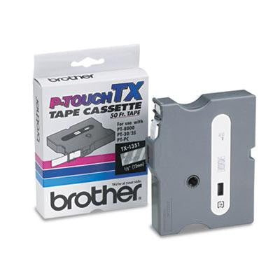 Brother P-Touch&reg; TX Series Standard Adhesive Laminated Labeling Tape