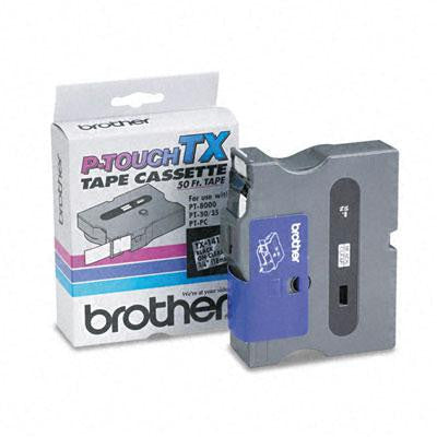 Brother P-Touch&reg; TX Series Standard Adhesive Laminated Labeling Tape