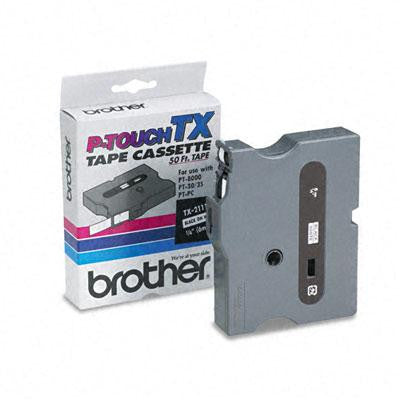 Brother P-Touch&reg; TX Series Standard Adhesive Laminated Labeling Tape