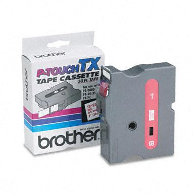 Brother P-Touch&reg; TX Series Standard Adhesive Laminated Labeling Tape