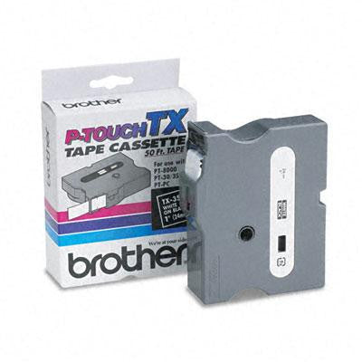 Brother P-Touch&reg; TX Series Standard Adhesive Laminated Labeling Tape