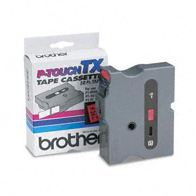 Brother P-Touch&reg; TX Series Standard Adhesive Laminated Labeling Tape