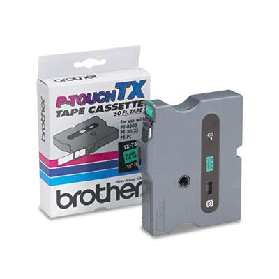 Brother P-Touch&reg; TX Series Standard Adhesive Laminated Labeling Tape