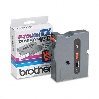 Brother P-Touch&reg; TX Series Standard Adhesive Laminated Labeling Tape