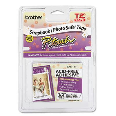 Brother P-Touch&reg; TZ Series Photo and Scrapbook Safe Tape