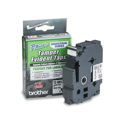 Brother P-Touch&reg; TZ Series Tamper-Evident Security Laminated Labeling Tape