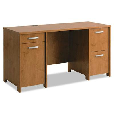 Bush&reg; Envoy Collection Double Pedestal Desk