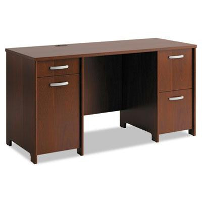 Bush&reg; Envoy Collection Double Pedestal Desk