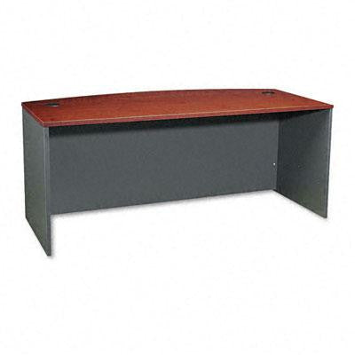 Bush&reg; Series C Collection Bow Front Desk