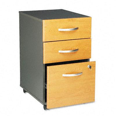 Bush&reg; Series C Three-Drawer Mobile Pedestal File