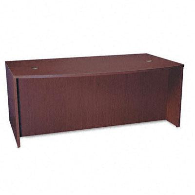 basyx&reg; BL Laminate Series Bow Top Desk Shell