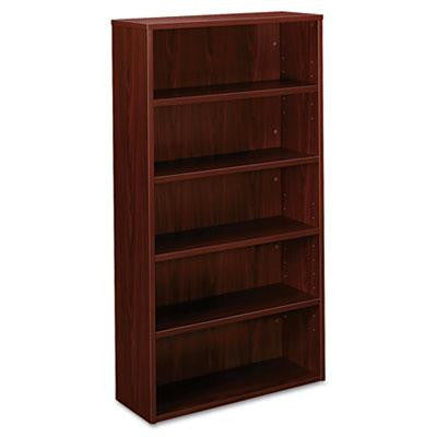 basyx&reg; BL Laminate Series Five-Shelf Bookcase