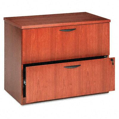 basyx&reg; BW Veneer Series Two-Drawer Lateral File