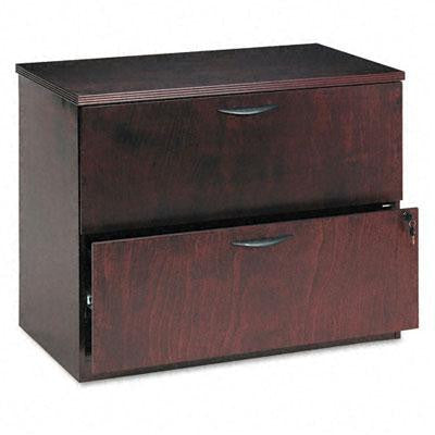 basyx&reg; BW Veneer Series Two-Drawer Lateral File